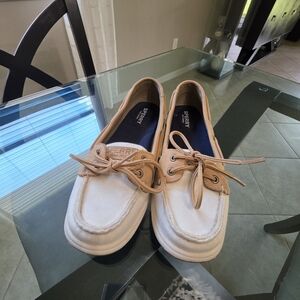 Sperry Top-sidet Women's Canvas and Leather Shoes